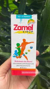 Zamel Sirup 60ml Multivitamin Kesehatan Anak New Formula