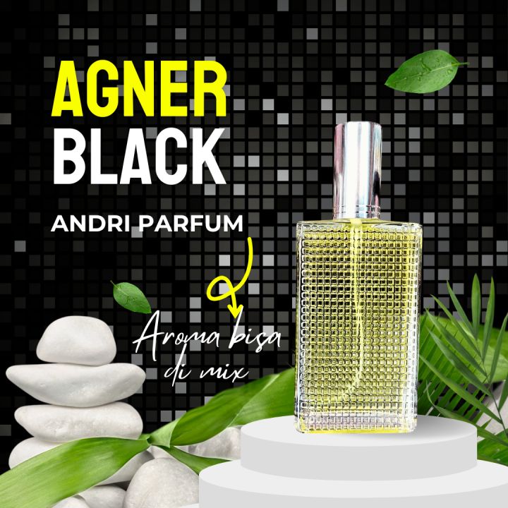 PARFUM AIGNER BLACK MAN TAHAN LAMA NON ALKOHOL MINYAK WANGI