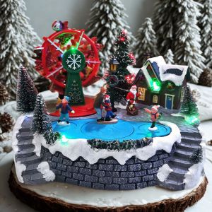 SANTAS CHRISTMAS TREAT CHRISTMAS VILLAGE DISPLAY