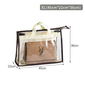 Luxury Goods Place Bag Storage Fantastic Wardrobe Finishing Shelf Leather Bag Dustproof and Transparent Cloakroom Hanging Bag