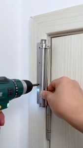 Small Automatic Door Closer Concealed Door Closer Door Spring Closer Adjustable 20kg Surface Mounte