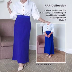 RAP collection - Rok Kerja Terbaru-Rok Kerja Pinggang Karet-Rok Kerja Syakira
