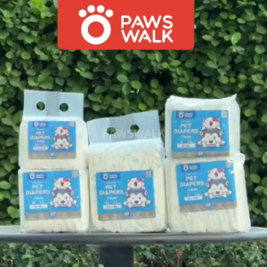 【Buy 1 Ship 2】PawsWalk Pet best supplies Dog Diapers Male Dog Diaper Pet Diaper XXS-XL Pet Dog Breathable Thick Diaper Female Wraps Diaper 24 Pcs