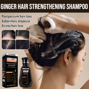 Ginger Hair Strengthening Shampoo Anti-Hair Loss Hair Growth Shampoo Scalp Protection Anti-Dandruff Anti-Itching Fresh And Fragrant