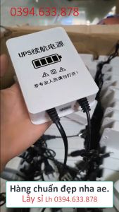UPS 12V Bộ lưu điện tích hợp sẵn nguồn và pin Lithium dùng cho camera modum wifi 12v đèn 12v - Điện tử hồng uyên