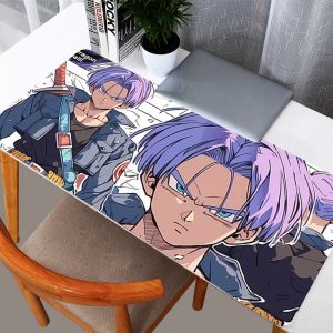 Bandai | DBZ Dragon Ball Trunks Mouse Pad Kawaii Gaming Accessories PC Computer Keyboard Gamer Desk Mat Alfombrilla Xxl Mousepad