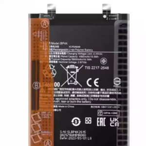BP4K Battery Redmi Note 12Pro Note 12T poco x50pro high capacity replacement Phone Batteries