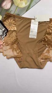 Quần lót nữ lưng cao cỡ 60kg đến 65kg thun lạnh phối ren QL607