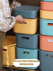 Inaso Storage Box Organizer kotak Penyimpanan Serbaguna Keranjang Penyimpanan Berbahan Plastik Kualitas Tinggi box serbaguna kotak penyimpanan HSB786