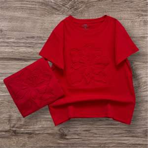 Áo Thun babytee dập hoa nổi 3D sang trọng DOGA mã 191