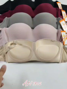 เสื้อในเกาะอก เสื้อชั้นใน ชุดชั้นในผู้หญิง ดันทรง ไร้โครง ฟองน้ำหนา Anny1902 (แอนนี่)