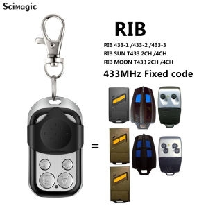 Garage Remote Control Duplicator for RIB SUN T433-2CH SUN T433-4CH MOON T433 433mhz