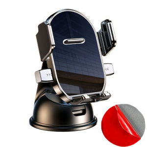 2026 New 360° Rotating Car Phone Holder with Extra Suction Pad - Adjustable Mount for iPhone 14-17 Compact Dashboard Navigation