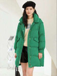 Yigue | Light & Warm Down Jacket Medium-Long Length