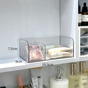 Bathroom Cabinet Storage Box Organizer Drawer Bathroom Interior Shelf Cosmetic Rack Layered Partitioning Genius