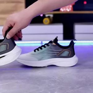 Men Running Walking Knit Shoe Casual Sneakers Breathable Sports Running Athletic Gym Lightweight Outdoor Women Shoes Size39-47