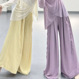 Quần Khiêu Vũ Cổ Điển Rộng Rãi Cho Nữ Mùa Xuân Hè Mới Tập Luyện Rộng Rãi Dài Đến Mắt Cá Chân Phong Cách Cổ Điển