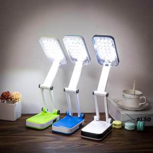 Portable LED Desk Lamp for Eye Protection and Study