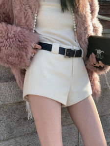 High Waist A-Line Suit Shorts for Women Summer Outdoor Wear Slimming Casual Pants Design Sense Pants Spicy Girl Style