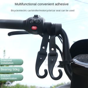 1/2PCS Portable Motorcycles Hanging Hook Storage Holder Universal Car Motorcycle Electric Vehicle Handlebars Hanger Hooks Accessories