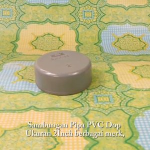 Sambungan Pipa Pvc Dop 2 inch 2 2In Berbagai merk