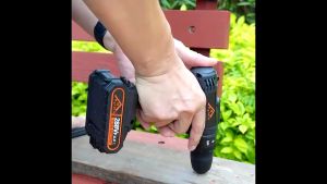 Hyreto Original Cordless Electric Drill Multi-Purpose 288VF Hand Drill Portable Electric Power Tools Set Rechargeable Wireless Drill Driver Home Improvement Screwdriver Set for Carpentry Electrician