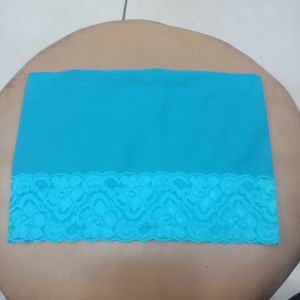 bandana kaos mix renda .bandana 2in1