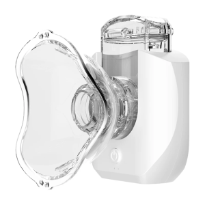 JUSTLANG Medical Mini Mesh Nebulizer Rechargeable Portable Handheld Atomizer Silent Ultrasonic Nose Inhaler For Kid＆Adult Health