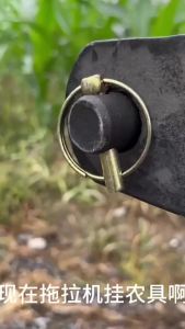 Masely 1Pc Heavy Duty M8 Safety Insurance Pin Agricultural Tractor Hanging Pin