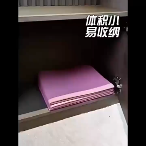 3H Yoga Lipat Anti-Slip PVC Ringan Mudah Bawa Sport Foldable Non-Slip Yoga Mat Travel Student