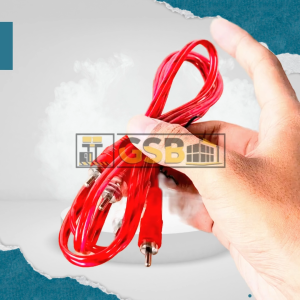 Kabel Audio 2R ke 2R RCA Male – Kabel RCA 1.5 Meter