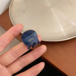 Acrylic Hair Claw Clip Fresh Bangs Frizz Beads Small round Cake Hair Claw Clip Korean Style Fashion Hair Accessories