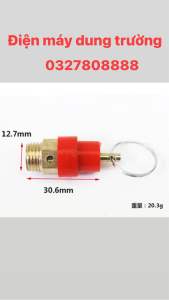 Van an toàn máy nén khí - van xả hơi khí nén 1/4