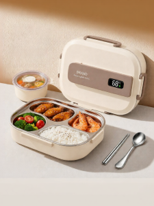 XIAOCHUSHU | Stainless Insulated Lunch Box Microwaveable