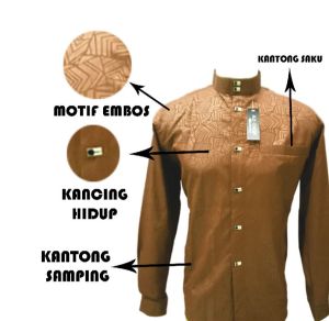 baju koko sultan terbaru 2023 kemeja pria premium kancing lengan manset panjang