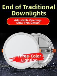 TONGZHIGUANG | Custom Openable RGB Changing Ultra-thin Double Color Panel Light