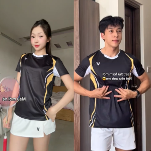 Áo Cầu Lông Quần Cầu Lông Bộ Cầu Lông Nam Nữ Chuyên Nghiệp Vải Thoáng Khí A1030 - V Badwear