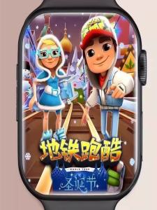 Smart Game Watch Touch Screen Video Novel Phone Free Download Multi-Functional Student Party Silicone Strap USB Charging