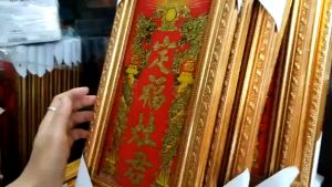 Khung ảnh thờ Cửu Huyền Thất Tổ chữ kim tuyến-Nhiều cỡ