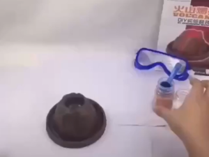 Mini Volcano Eruption Set DIY Handmade Volcano Eruption Experiment Toy Kit