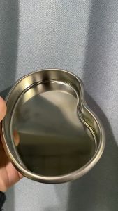 Stainless Steel Kidney Tray: Medical Surgical Tray & Curved Shape Metal Tray for Clinic