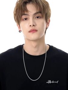 KALUNG PRIA WANITA MODEL ROLLO SILVER ANTI KARAT ANTI LUNTUR TERLARIS