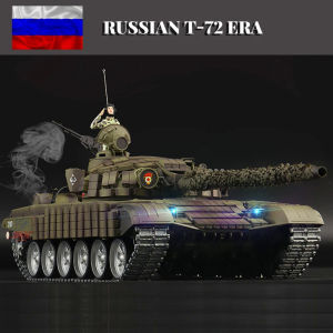 JDD [ in stock ][ original available ]Henglong 3939 All Metal Russian T-72ERA RC Tank Model Explosive Anti-armor Remote Control TANK Model Car Toys Gifts