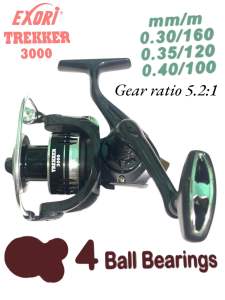 REEL PANCING EXORI TRAKKER 3000 GEAR RATIO 5.2:1