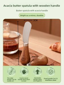 Butter Spreader Knife Toast Peanut Butter Butter Cheese Jam Stand Small Spreader Knife Stainless Steel Utensils Dining Cutlery