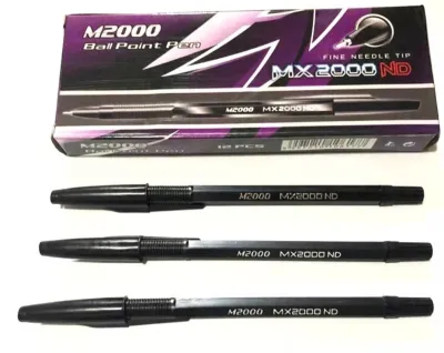 Bolpoin murah - Pulpen M2000 / MX 2000 ND . 1 pak isi 12Pcs Tinta / Alat tulis bolpoin bolpen