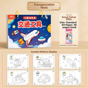 STARRY ARK | Toddler Coloring Books for Drawing and Doodling Set