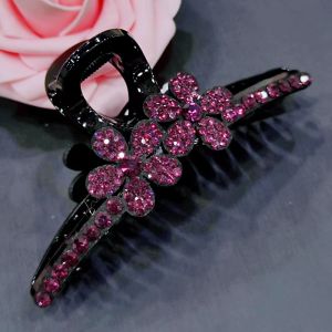 Elegant Full Drill Sparkling Adult Hair Accessories Original Design Czech Crystal Clip Stylish Hair Grooming Essential