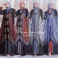 GAMIS SILKY MOTIF D1OR SILKY / GAMIS MODERN / GAMIS SERAGAMAN / BISA COD / PROMO / GAMIS PENGAJIAN / GAMIS PESTA. 