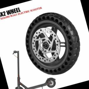 8.5X2 Honeycomb Tire Rear Wheel Assembly + Wheel Hub Disc Brake Suitable for Xiaomi M365 Electric Scooter